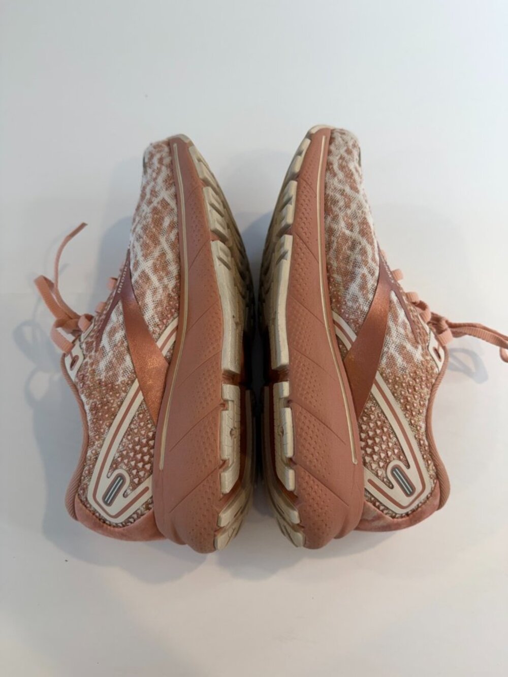 Brooks Women's Ghost 14 Brown Cloud White Coral Pink Running Shoe Size 6 - Picture 14 of 14
